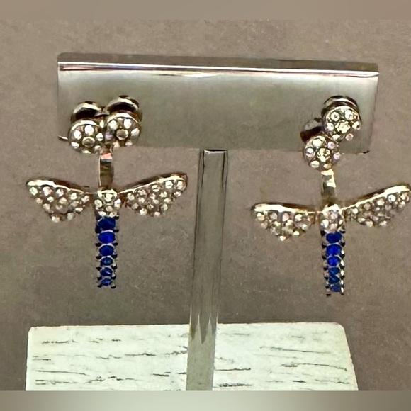 Betsey Johnson Dragonfly Earrings - Picture 1 of 1